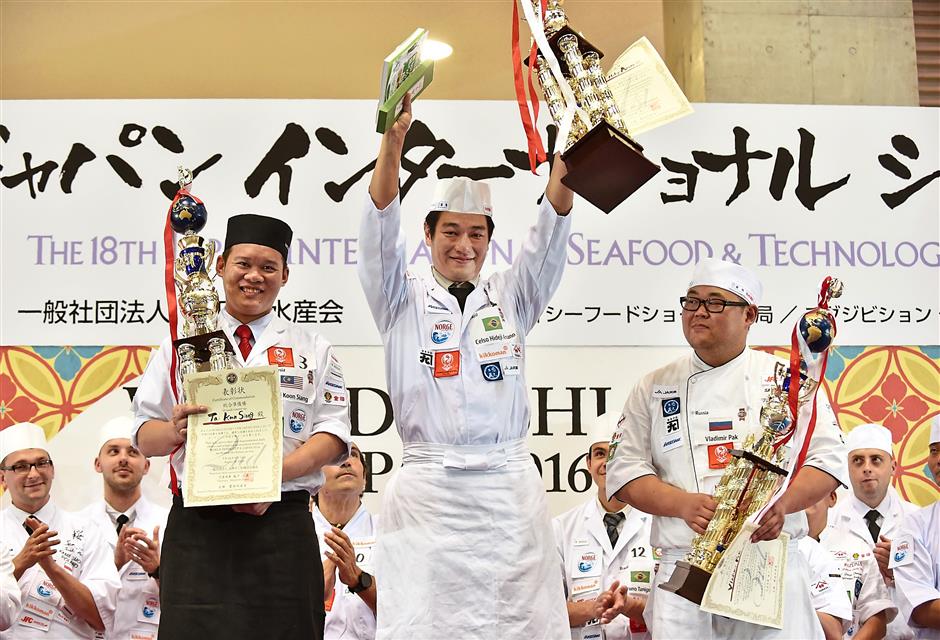 The Star Chef Tai (left) lost to Brazilian with Japanese heritage Hideji Celso Amano in the 2016 competition.